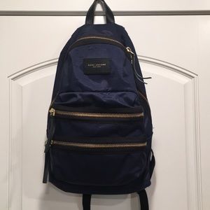 Marc Jacobs Biker Backpack in Navy (full size)